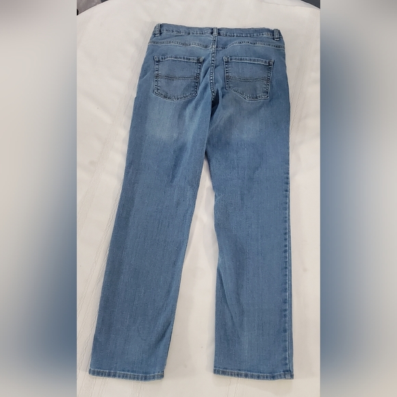 Place Stretch Extensible Straight Jambes Droites Size 14 Jean Pants - Picture 2 of 6